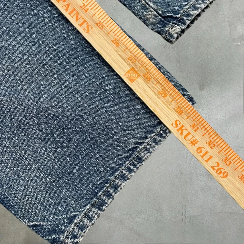 Y2K Distressed Dickies Carpenter Jeans 32x32 Blue Denim Workwear Grunge Skater